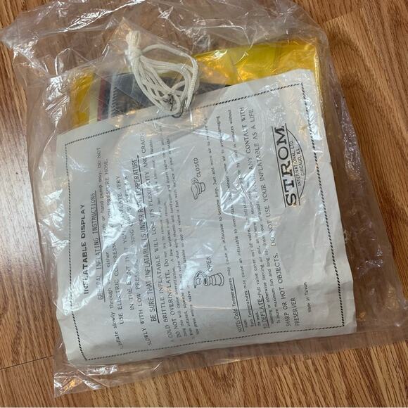 Vintage Miller MGD draft blow up inflatable beer bottle - Picture 5 of 5